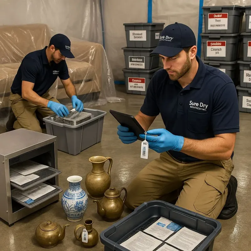 Content Protection and Restoration process in Creve Coeur, IL