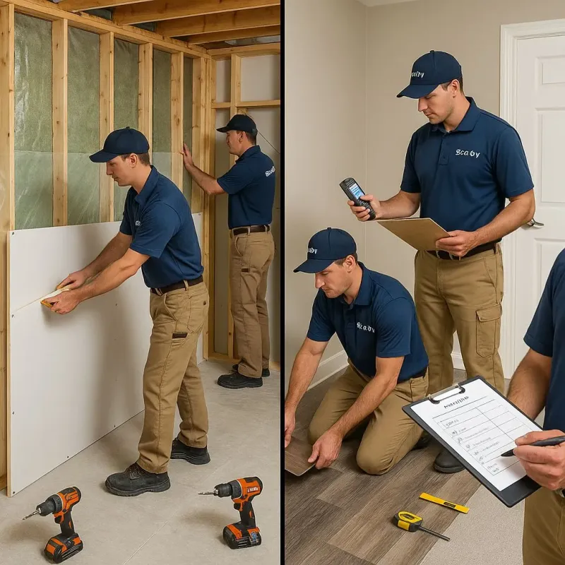 Repairs and Reconstruction process in Creve Coeur, IL